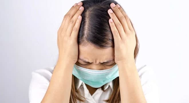 سردرد ناشی از ماسک تنفسی