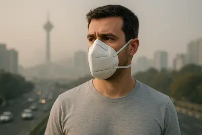 ماسک N95 در آلودگی هوای تهران